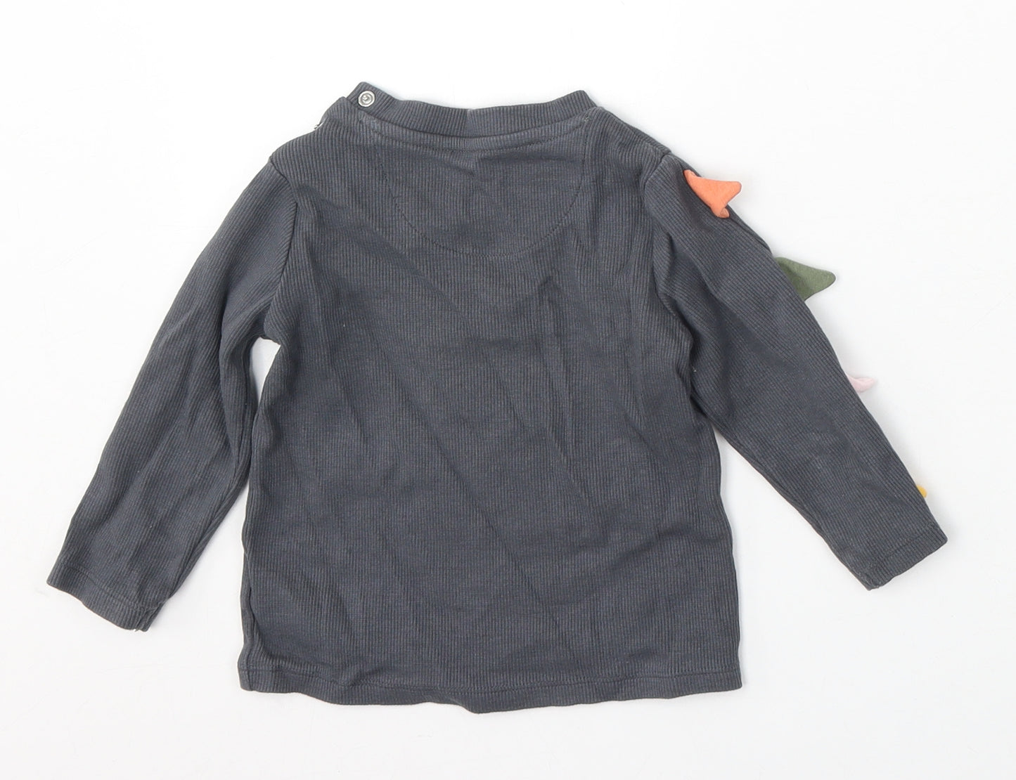 F&F Boys Blue  Cotton Pullover Jumper Size 9-12 Months