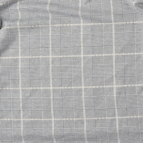 Primark Womens Multicoloured Plaid Polyester Pullover Sweatshirt Size 10