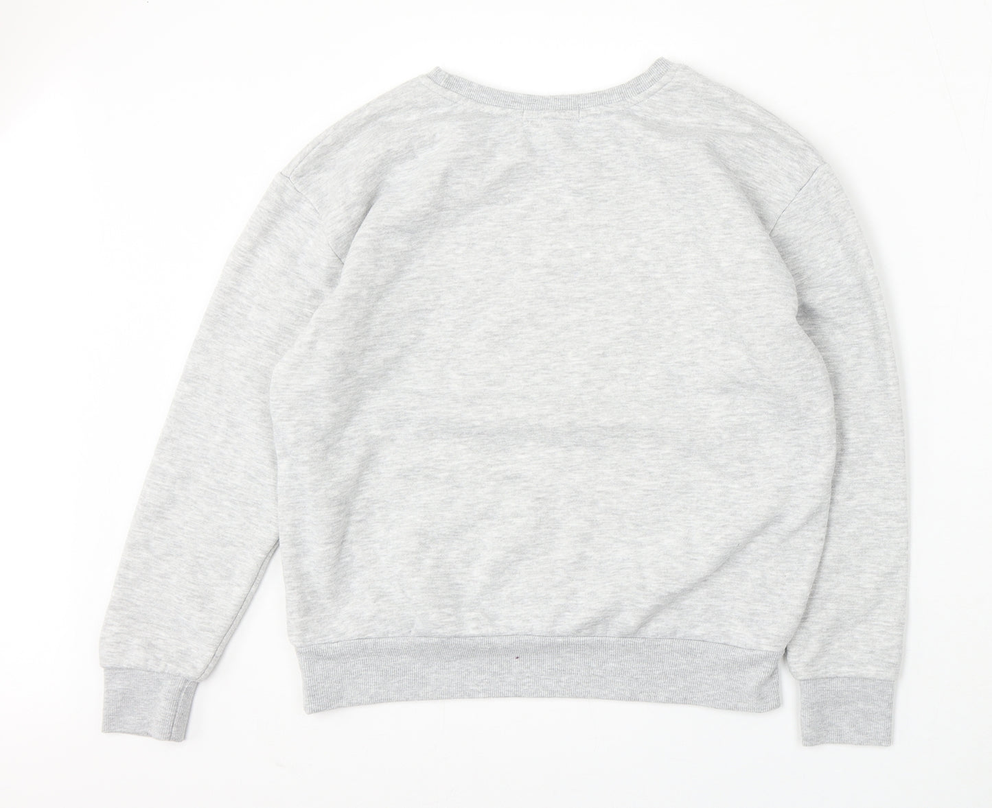 Primak Womens Grey  Polyester Pullover Sweatshirt Size 10