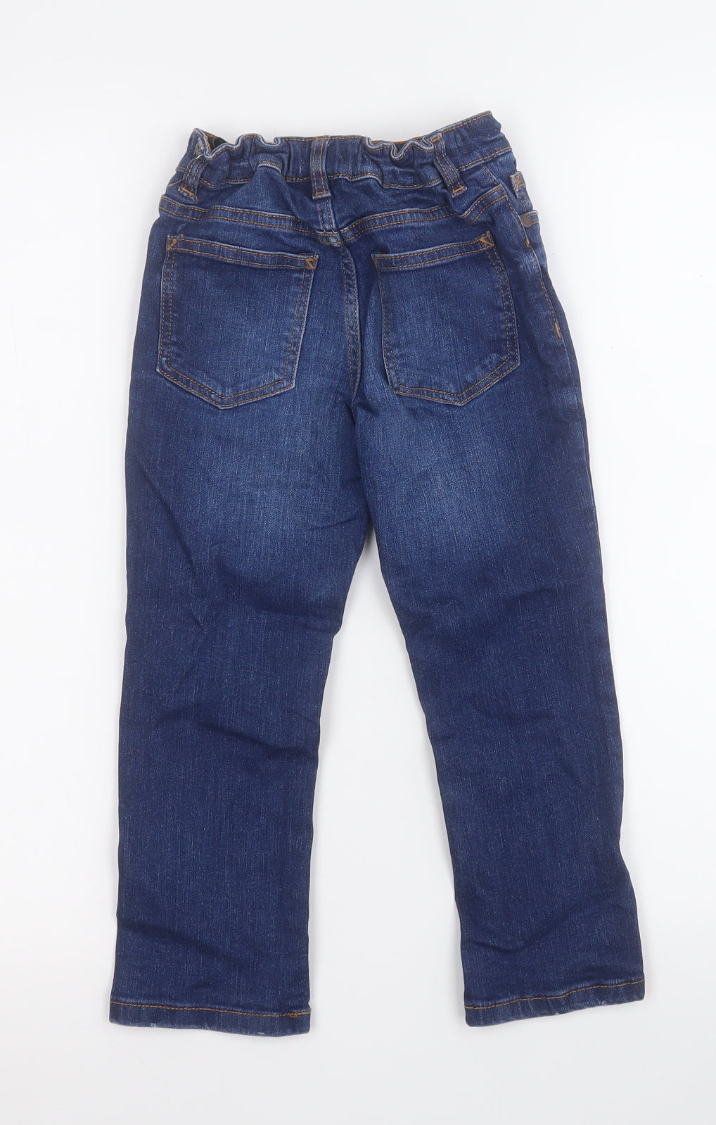NEXT Boys Blue  Cotton Straight Jeans Size 4 Years  Regular