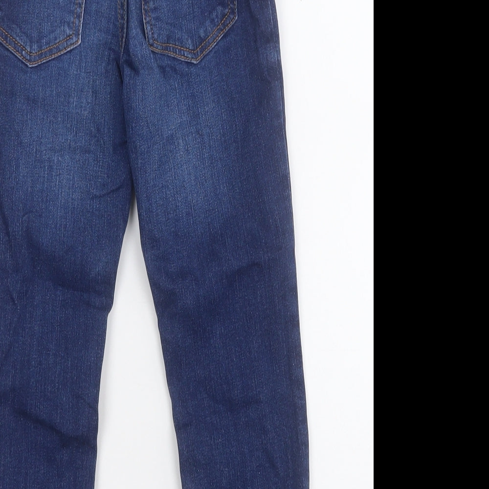 NEXT Boys Blue  Cotton Straight Jeans Size 4 Years  Regular