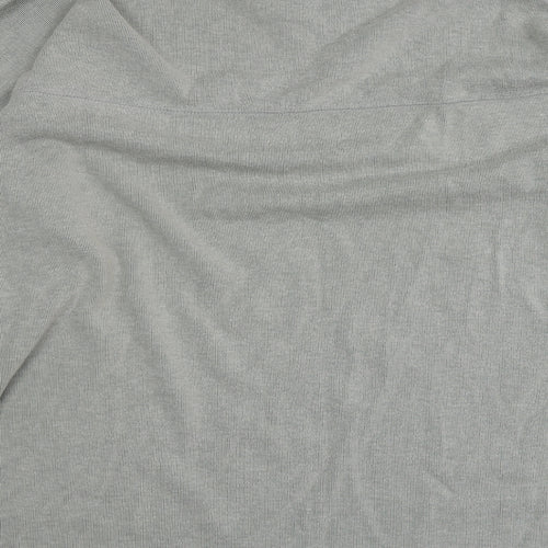 Reebok Mens Grey  Cotton Pullover Sweatshirt Size L