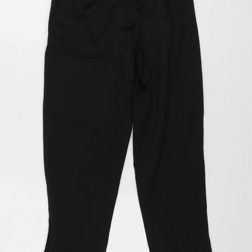 Slazenger Boys Black  Polyester Jogger Trousers Size 9-10 Years  Regular