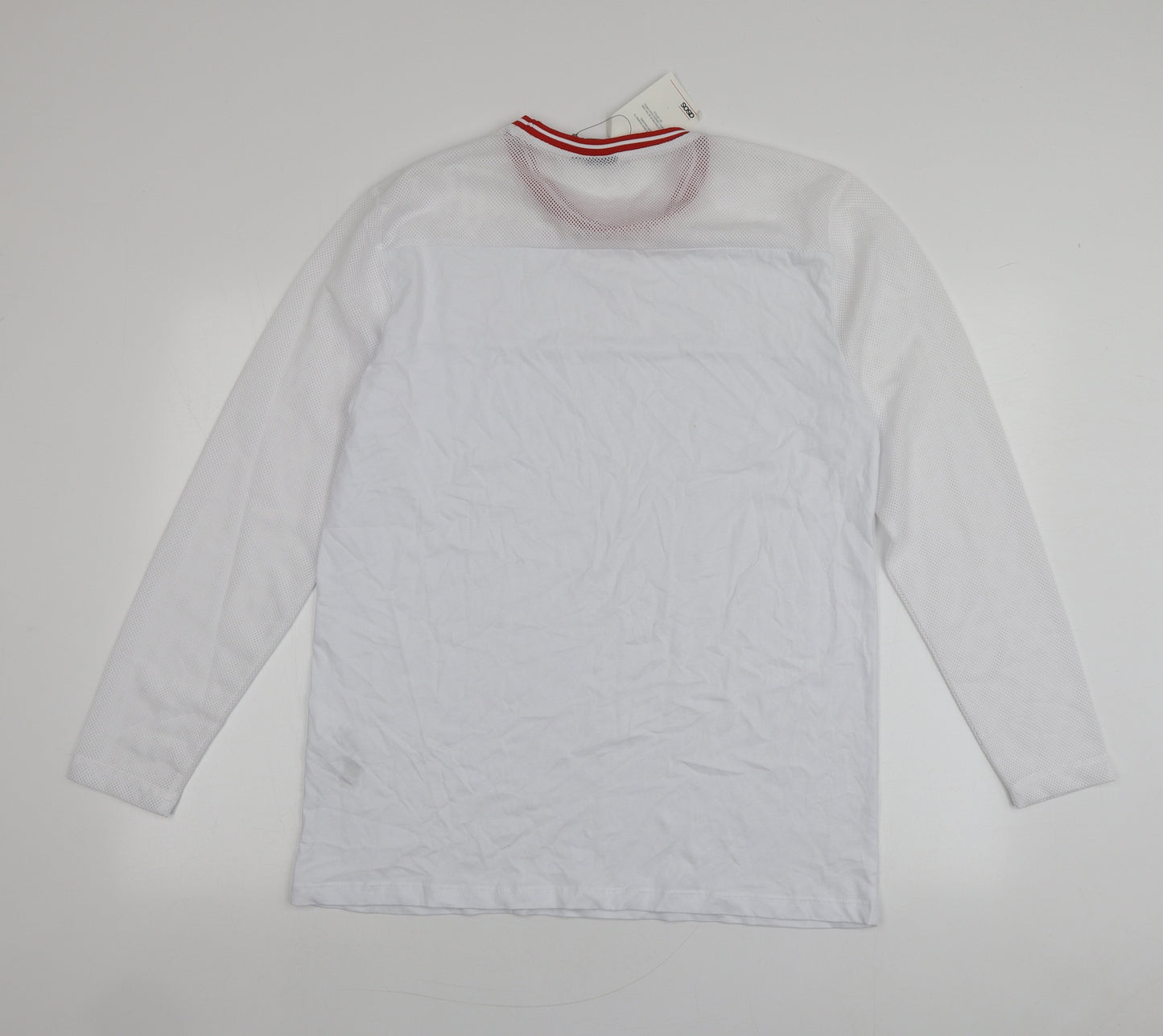 ASOS Mens White  Cotton  T-Shirt Size M Round Neck