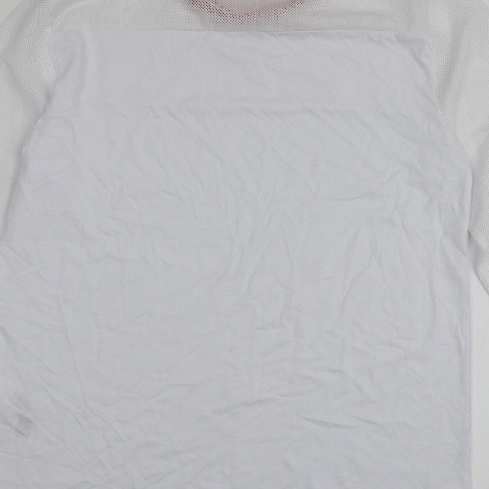 ASOS Mens White  Cotton  T-Shirt Size M Round Neck