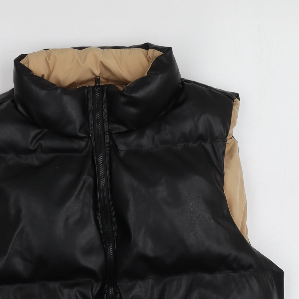 SheIn Womens Black   Gilet Jacket Size L