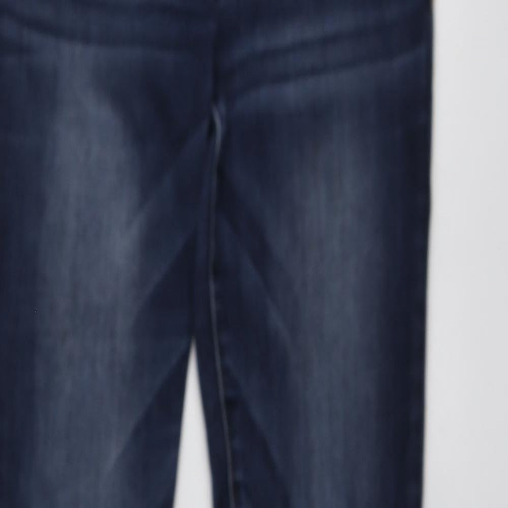 Abercrombie & Fitch Womens Blue  Cotton Skinny Jeans Size 27 L32 in Regular