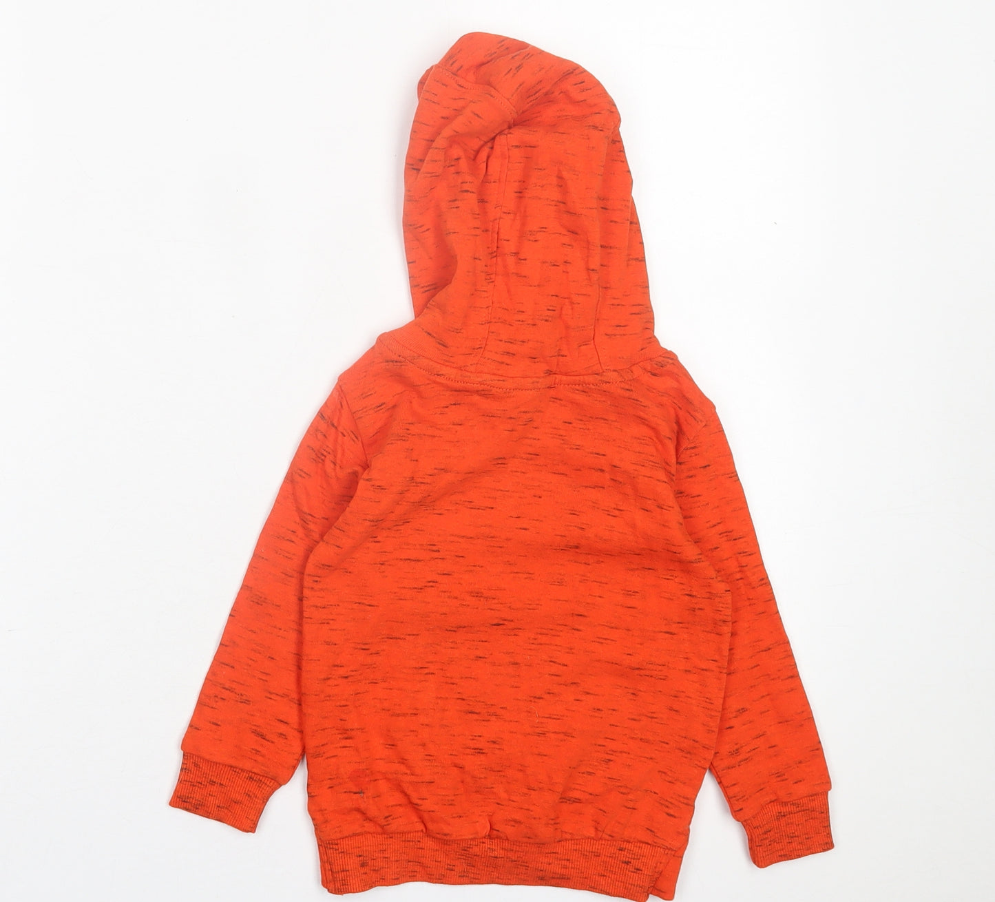 George Boys Orange  Cotton Pullover Hoodie Size 2 Years  Pullover - Cool like Dad