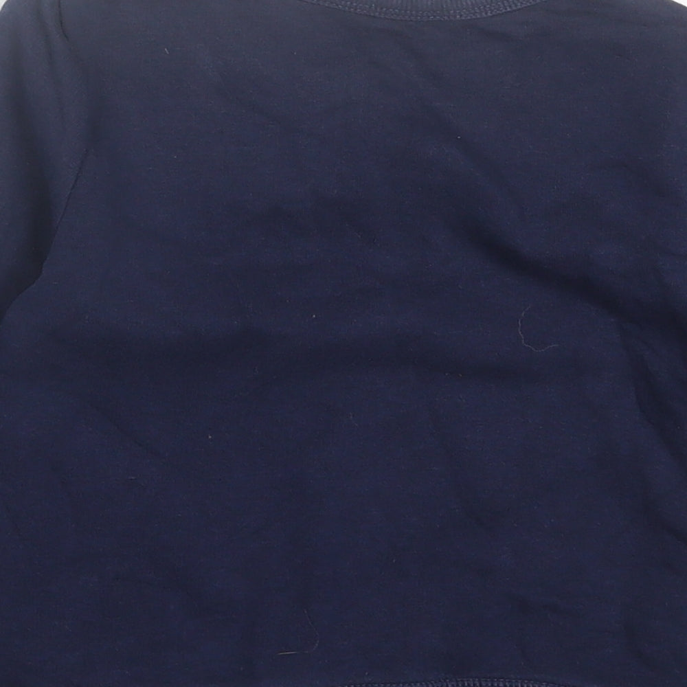 George Boys Blue  Cotton Pullover Sweatshirt Size 2-3 Years  Pullover - Awesome Bro