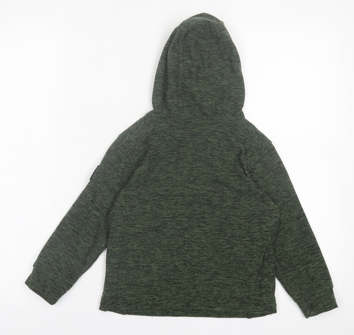 Regatta Boys Green  Cotton Pullover Hoodie Size 5-6 Years  Pullover