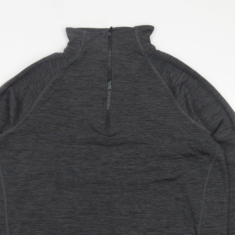 Trespass Mens Grey   Jacket  Size L  Zip