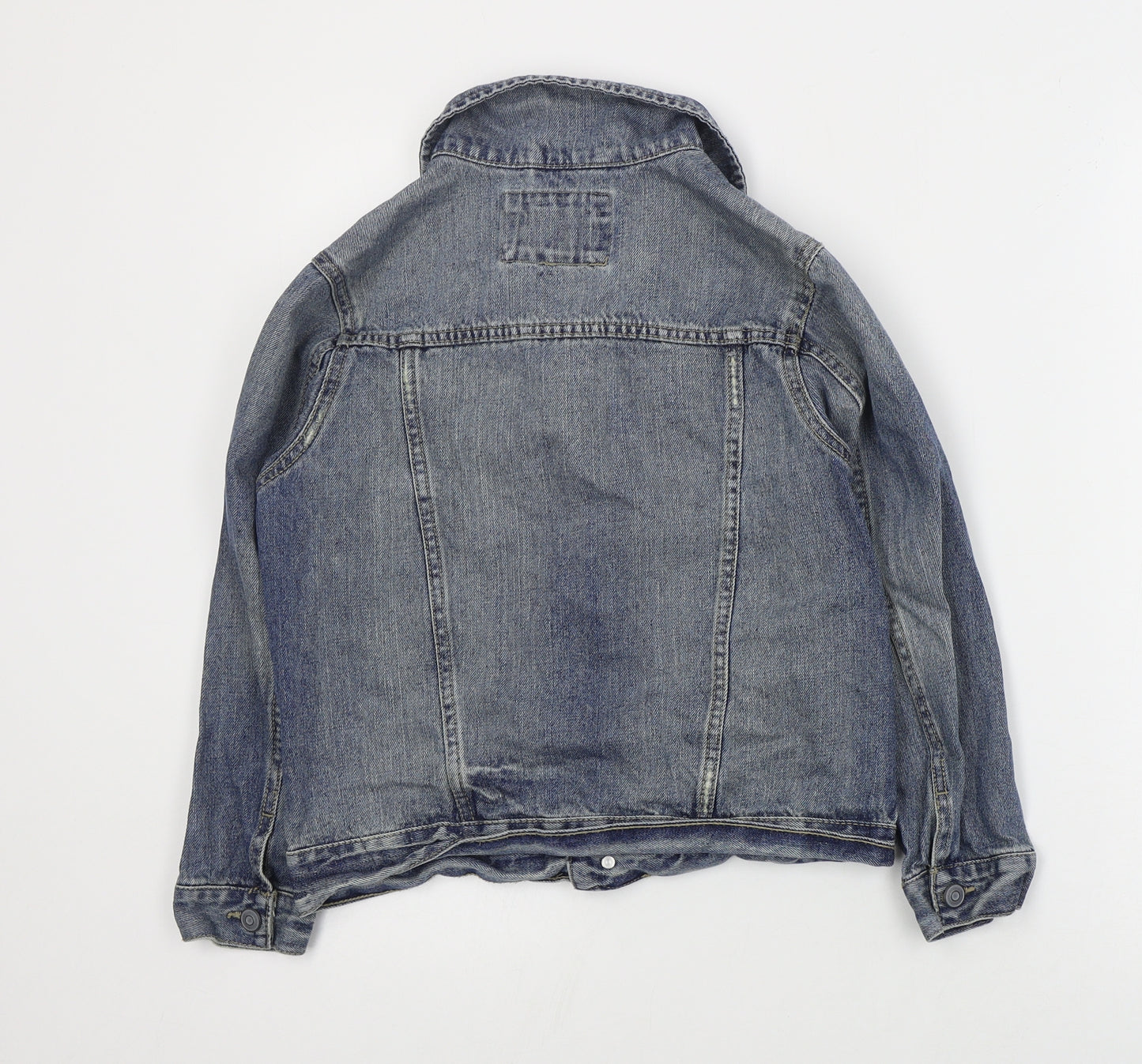 Place Womens Blue   Jacket  Size 10  Button - 10/12