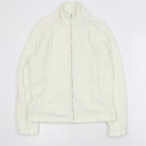 NEXT Womens Ivory   Jacket  Size 12  Zip