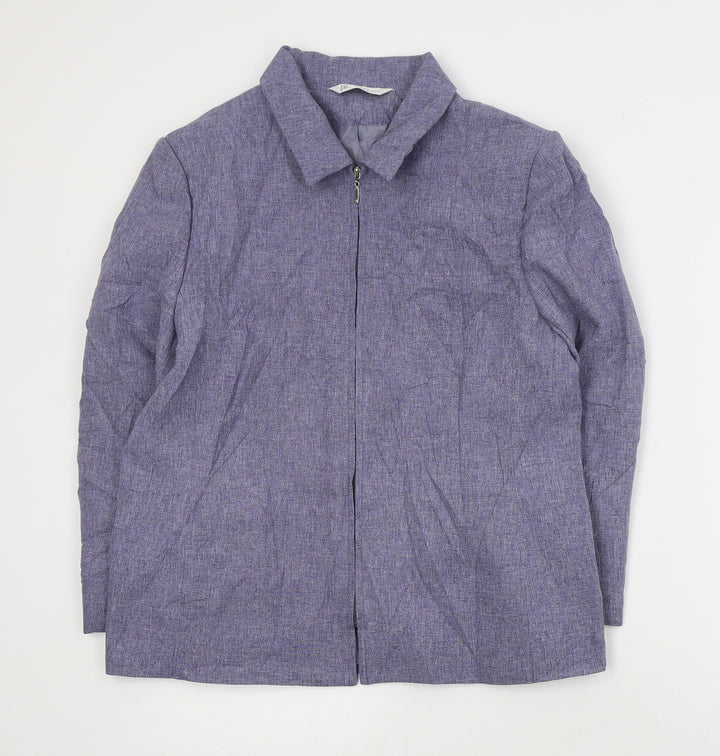 BHS Womens Blue   Jacket  Size 16  Zip