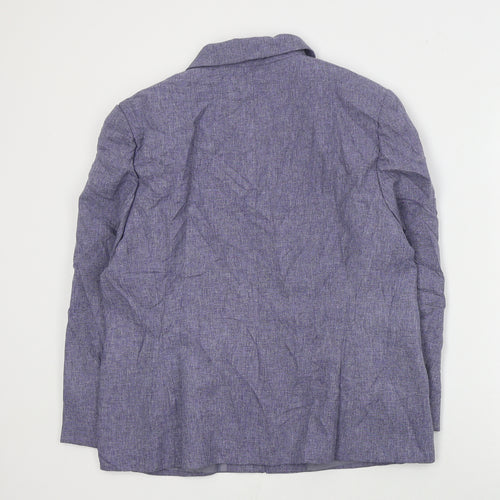 BHS Womens Blue   Jacket  Size 16  Zip