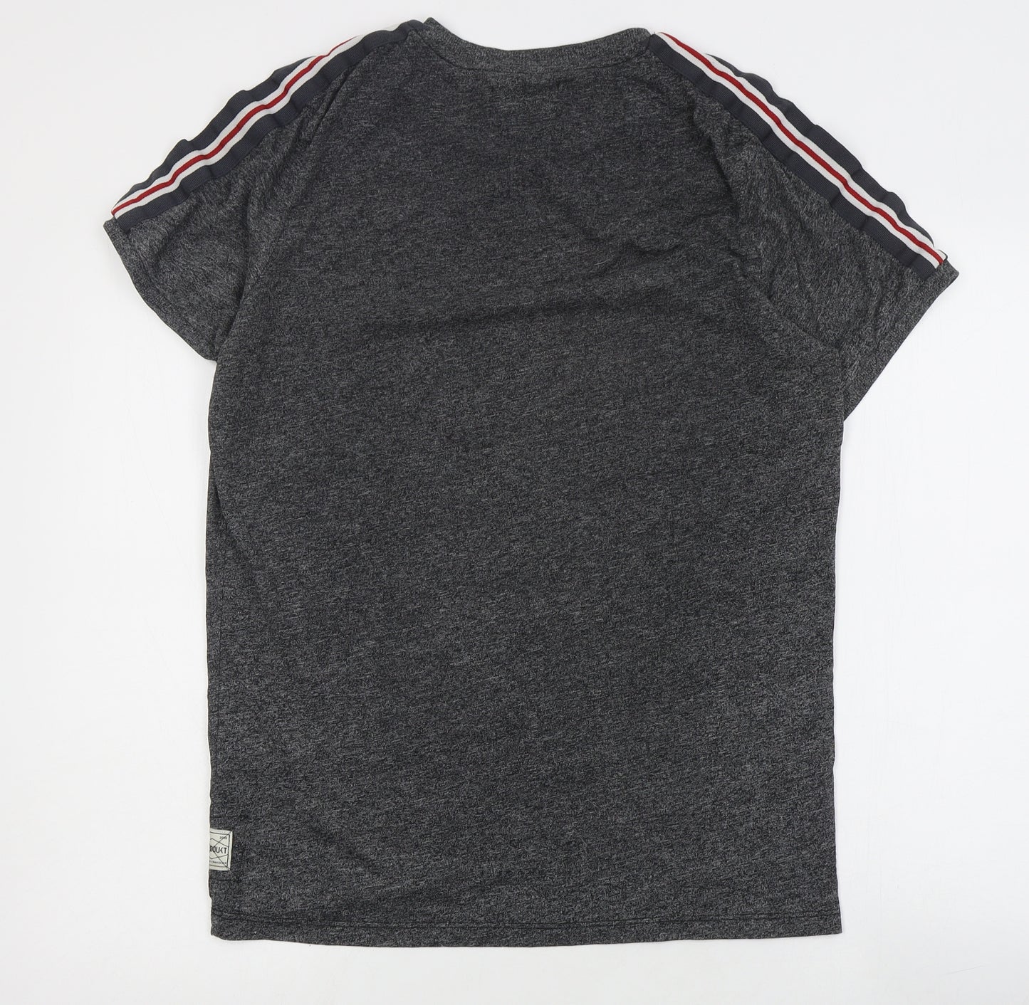 Produkt Mens Grey  Cotton  T-Shirt Size S Crew Neck