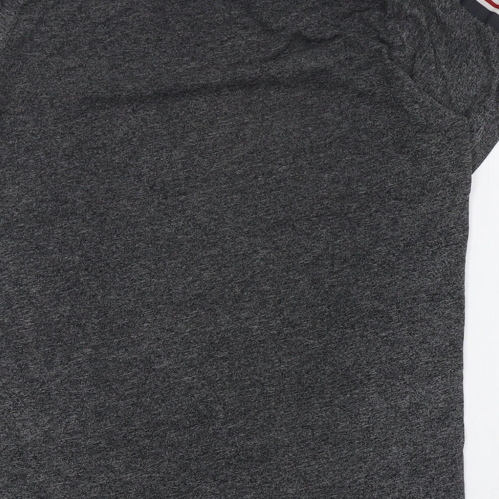 Produkt Mens Grey  Cotton  T-Shirt Size S Crew Neck