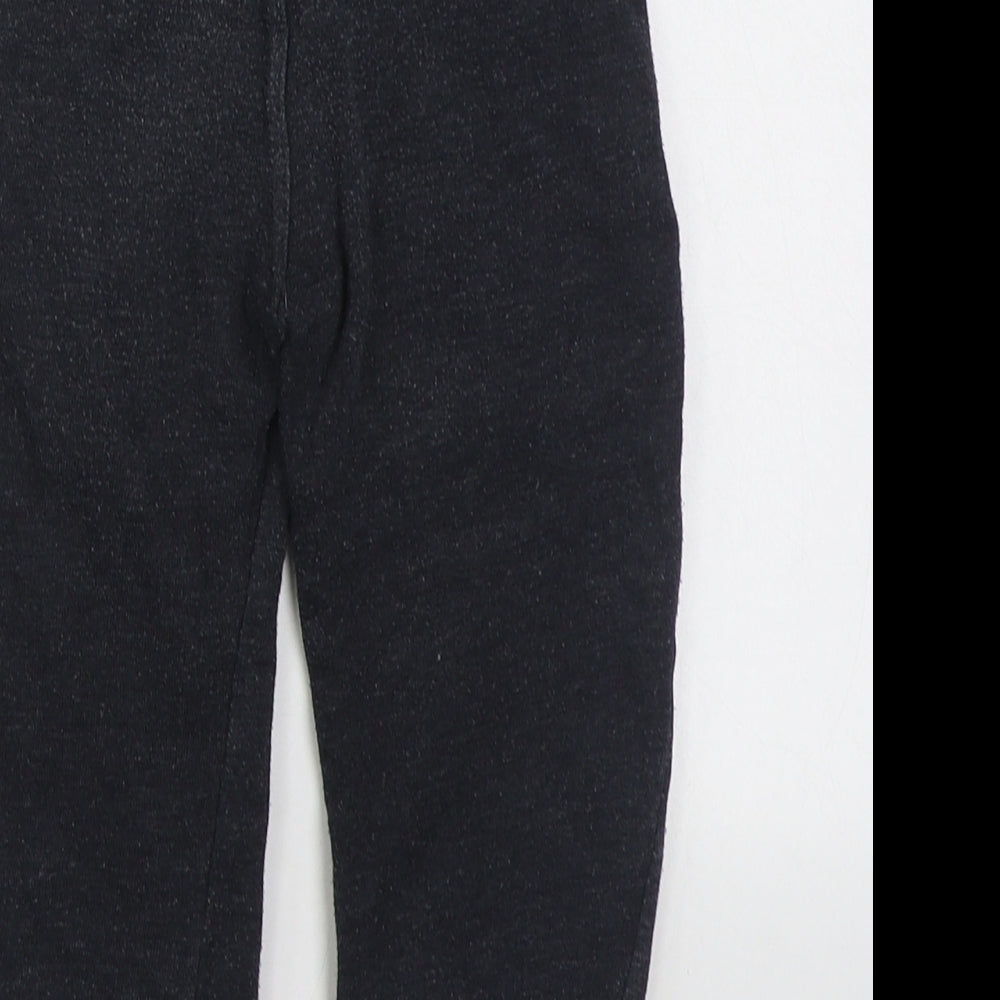 F&F Boys Grey  Cotton Jogger Trousers Size 2-3 Years  Regular Tie