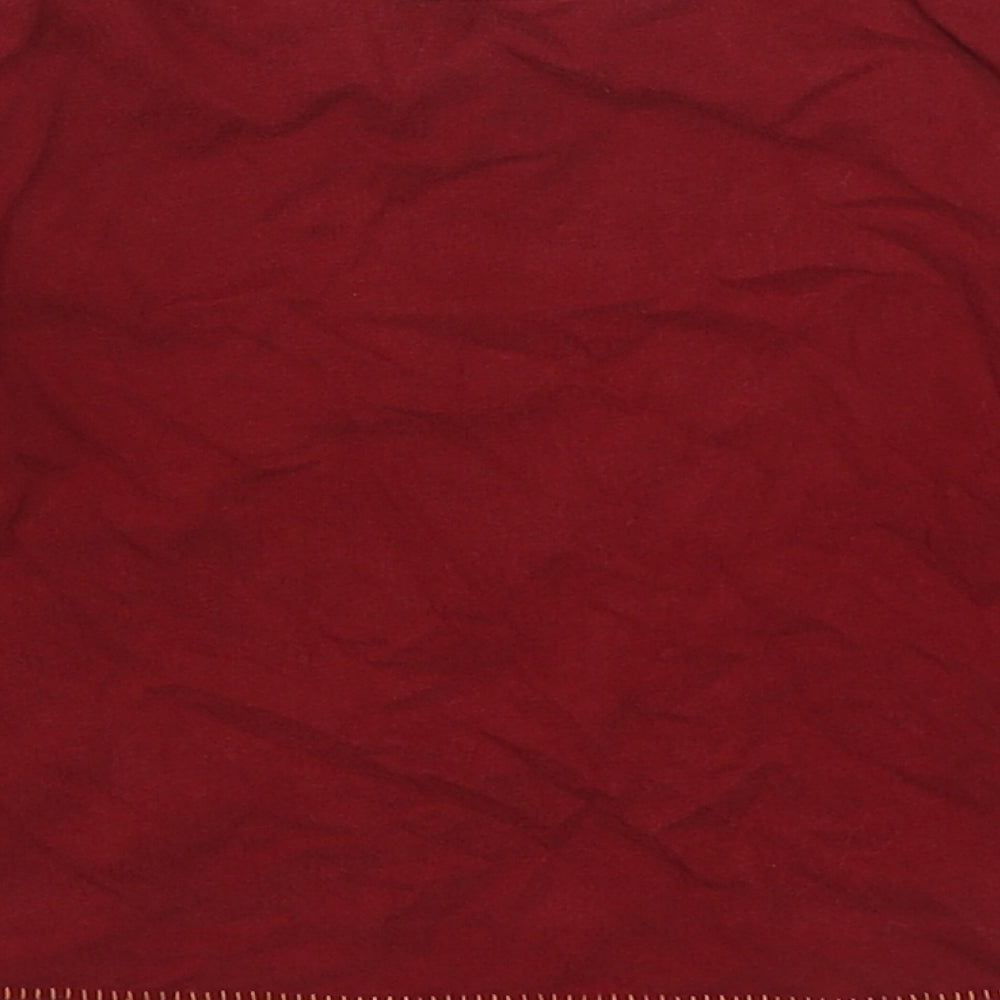 George Boys Red Geometric 100% Cotton Basic T-Shirt Size 6-9 Months Round Neck Pullover