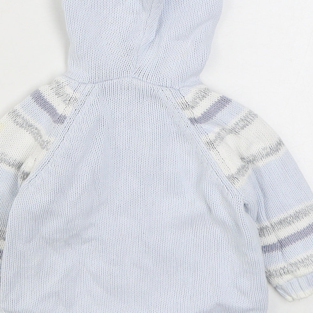 George Boys Blue   Jacket Coatigan Size 36 Months   Zip