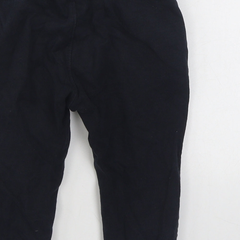 OVS Boys Blue  100% Cotton Jogger Trousers Size 12-18 Months  Tie