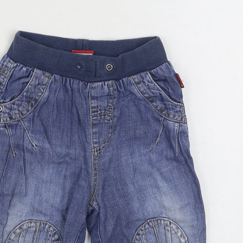 Bamse Boys Blue  Polyester Jogger Jeans Size 9-12 Months  Pullover