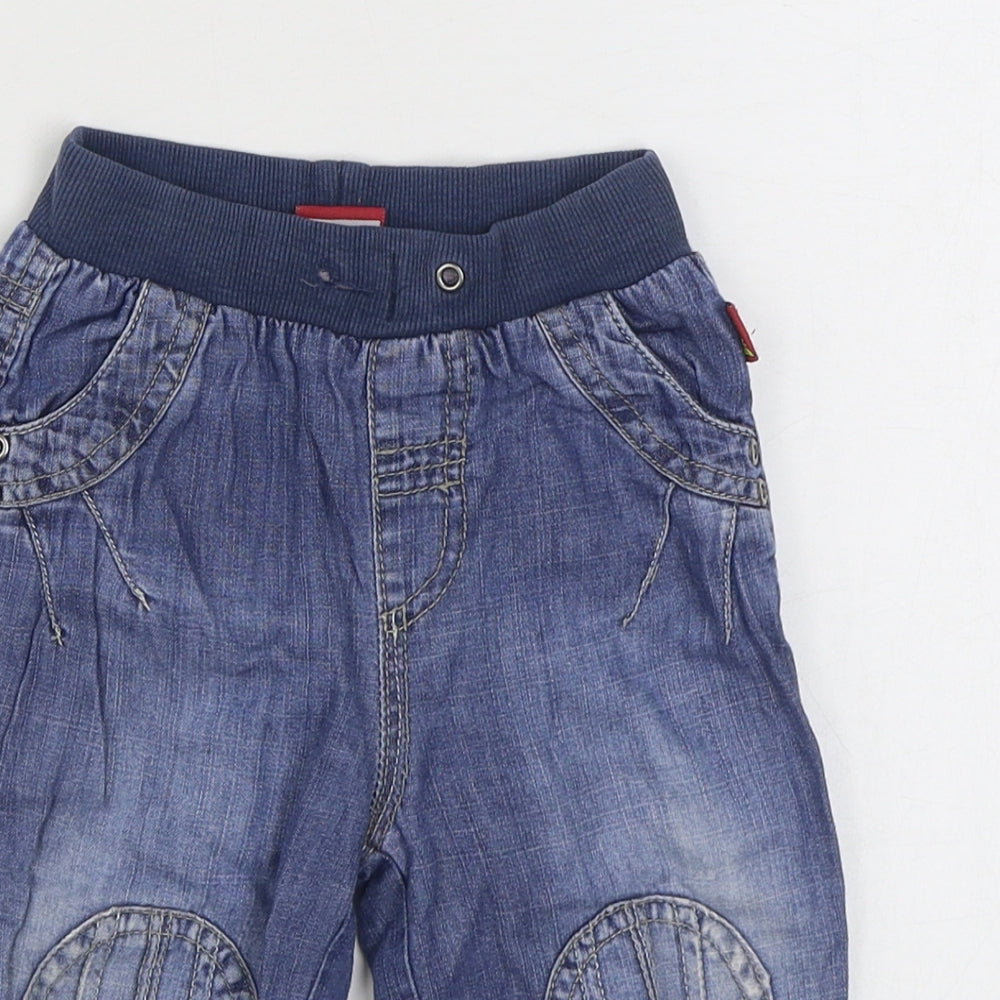 Bamse Boys Blue  Polyester Jogger Jeans Size 9-12 Months  Pullover
