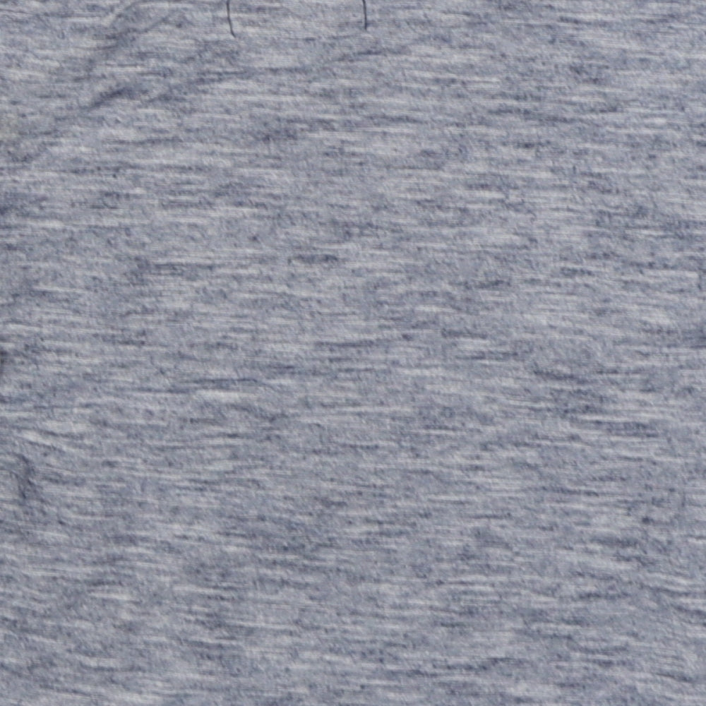 Mantaray Boys Blue  100% Cotton Basic T-Shirt Size 12-18 Months Round Neck Pullover