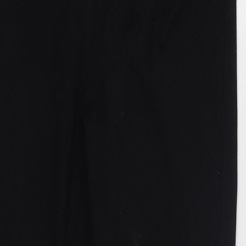 TU Womens Black  Cotton Skinny Jeans Size 12 L27 in Regular Zip