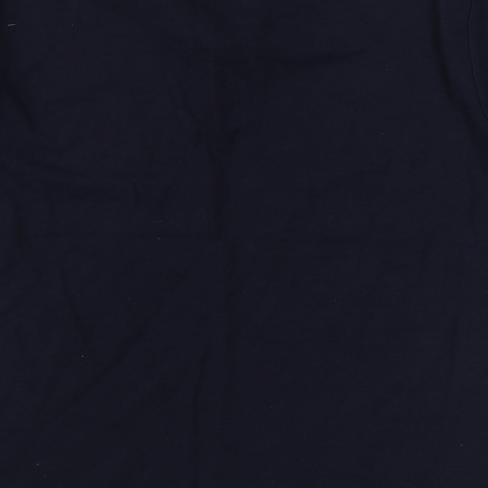 Slazenger Mens Blue  100% Cotton  Polo Size 2XL Collared Pullover