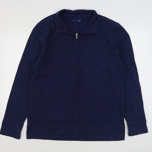 Matalan Mens Blue  Polyester Pullover Sweatshirt Size L