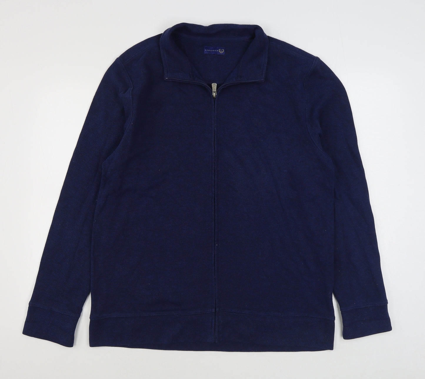 Matalan Mens Blue  Polyester Pullover Sweatshirt Size L