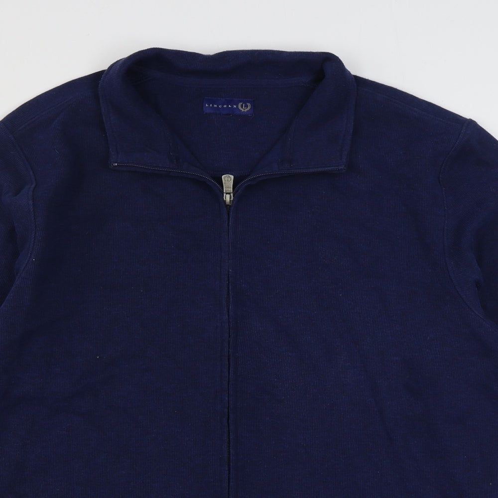 Matalan Mens Blue  Polyester Pullover Sweatshirt Size L