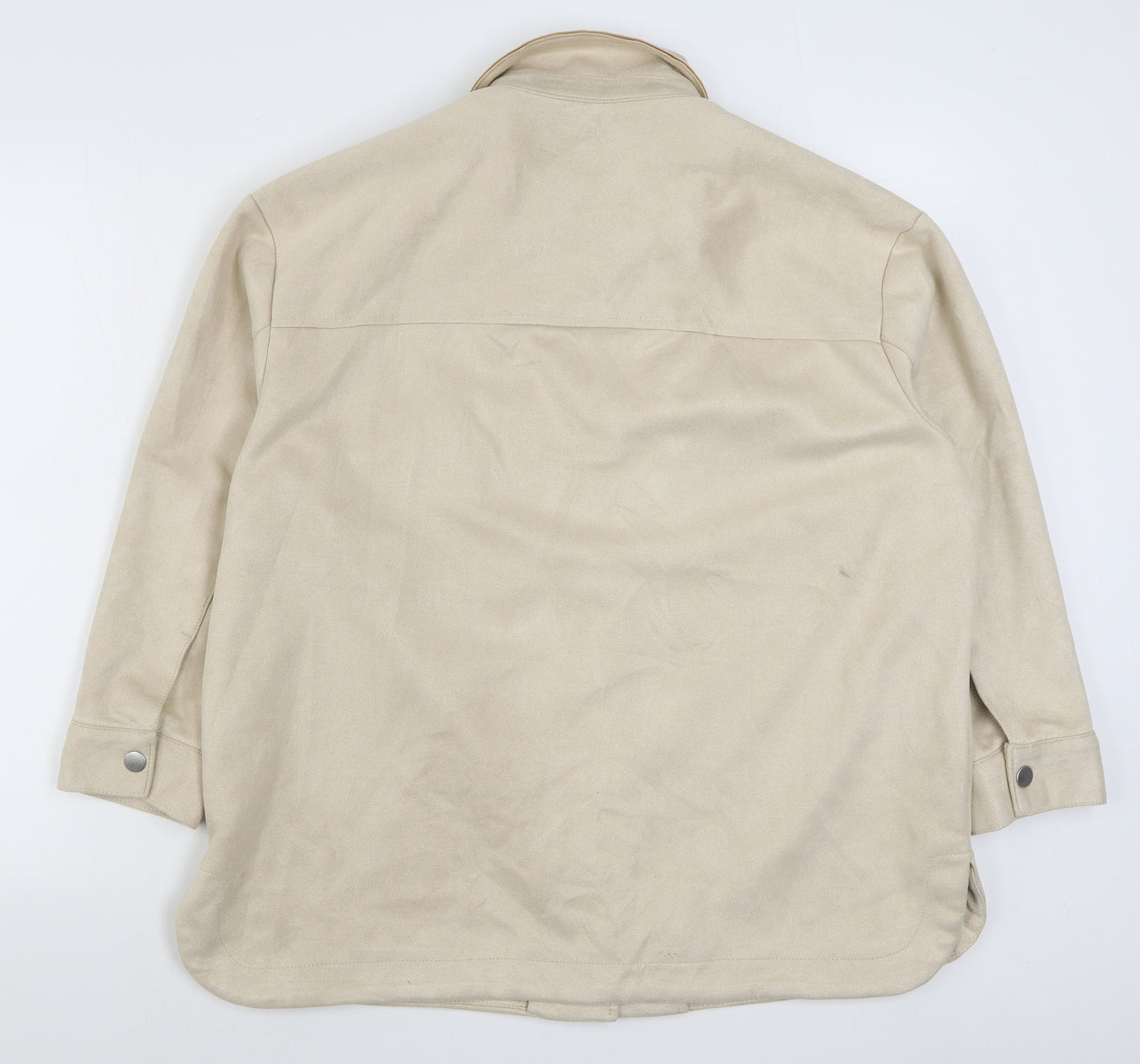 F&F Womens Beige   Jacket  Size 12  Button