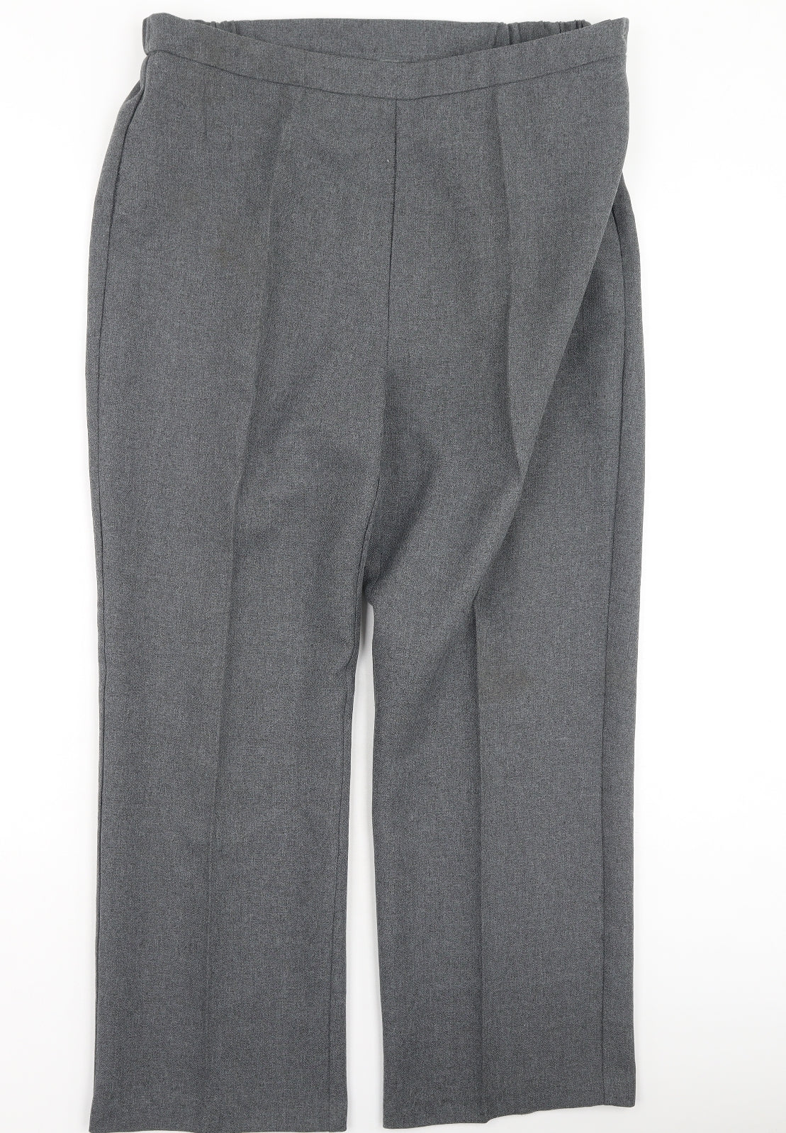 Honor Millburn  Womens Grey  Polyester Trousers  Size 16 L37 in Regular