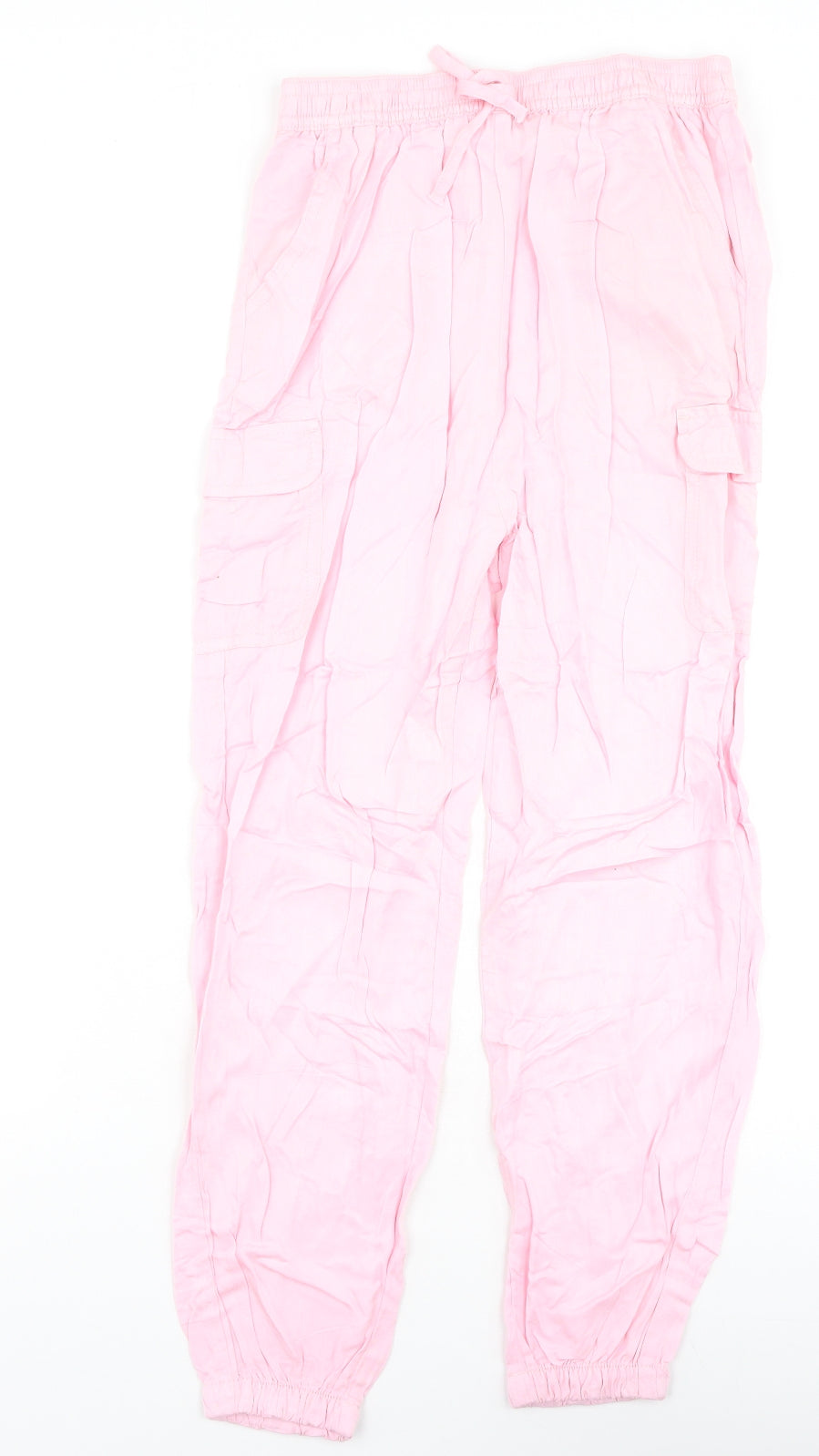 Miss evie Girls Pink  Polyester Jogger Trousers Size 9-10 Years  Regular