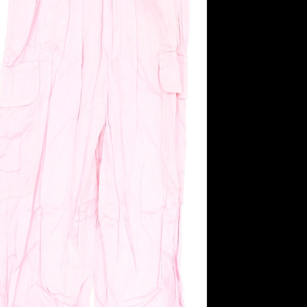 Miss evie Girls Pink  Polyester Jogger Trousers Size 9-10 Years  Regular