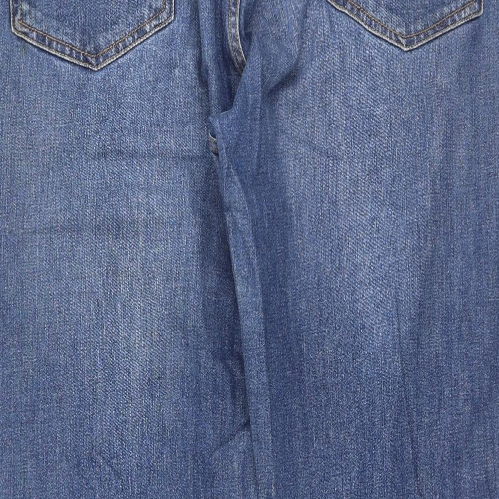 Baukjen Womens Blue  Cotton Straight Jeans Size 16 L26 in Regular