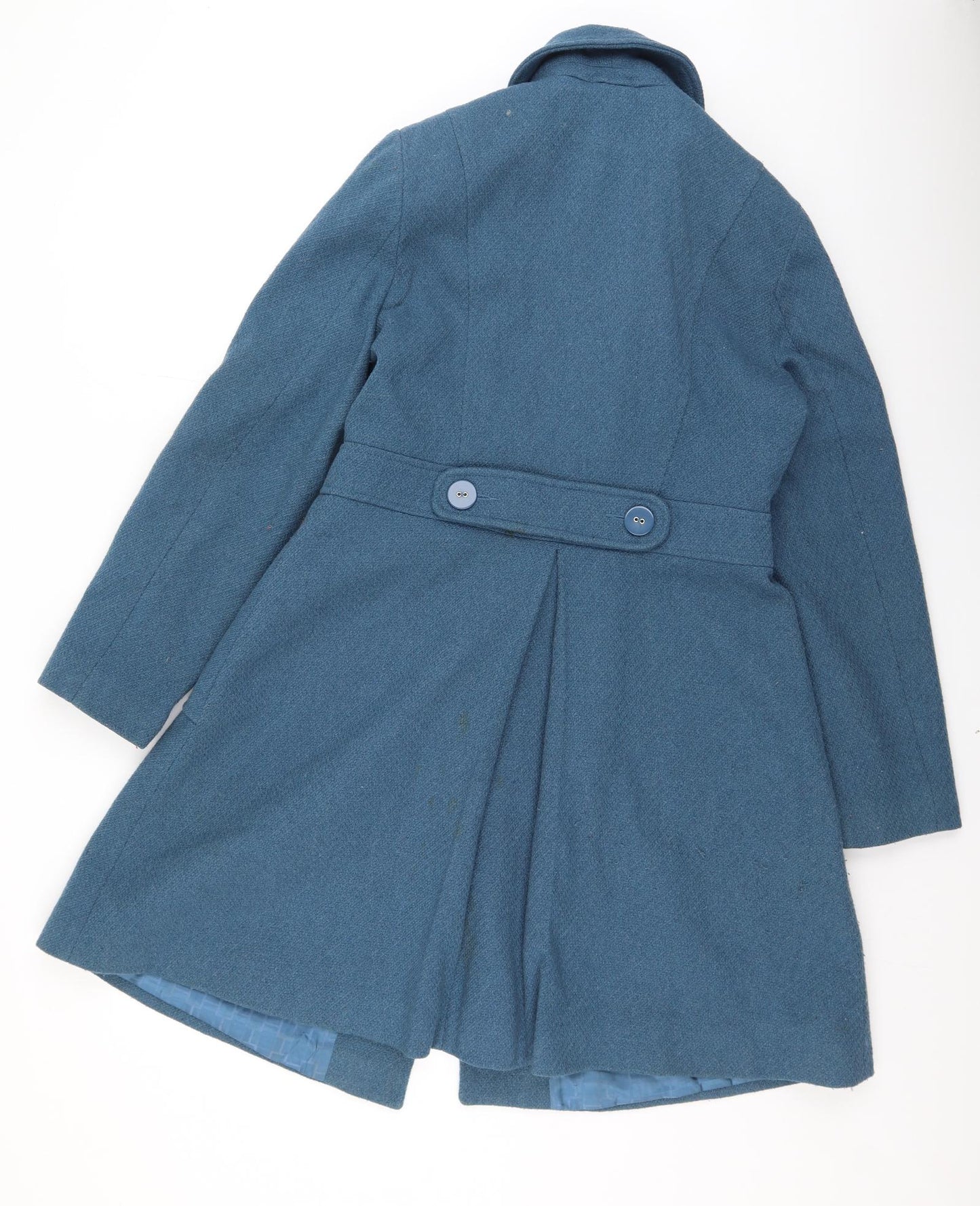 Jasper Conran Womens Blue   Trench Coat Coat Size 14