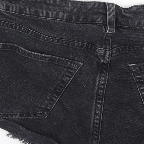Divided Womens Grey  Cotton Hot Pants Shorts Size 34 L3 in Regular