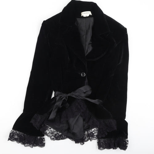 Chicstar Womens Black   Jacket  Size 38