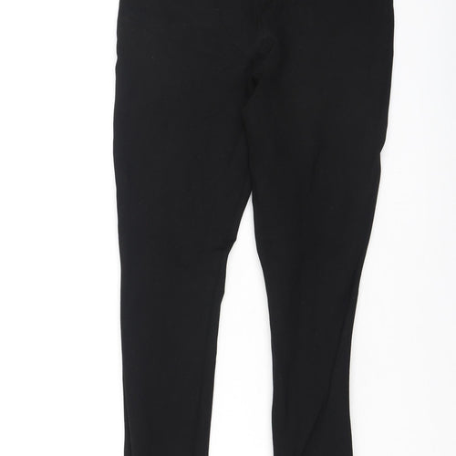 Zara Womens Black  Polyester Jegging Leggings Size L L26 in
