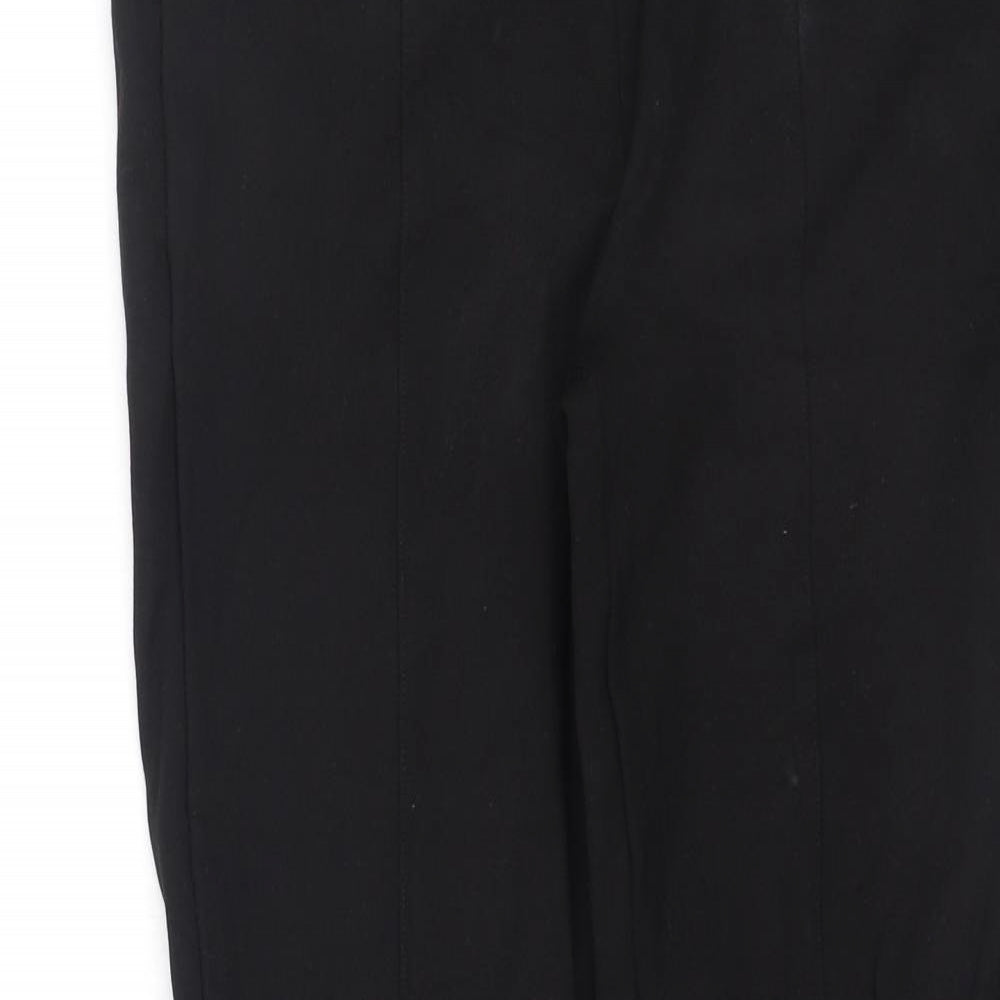 Zara Womens Black  Polyester Jegging Leggings Size L L26 in