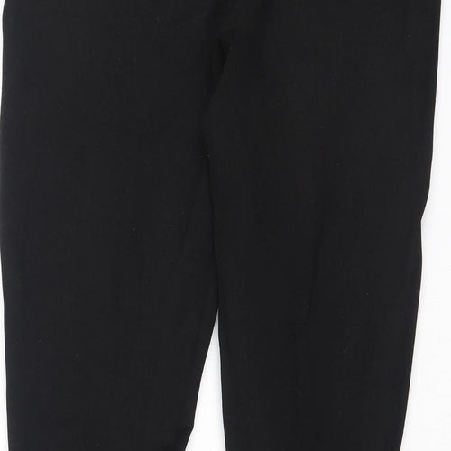 Zara Womens Black  Polyester Jegging Leggings Size L L26 in