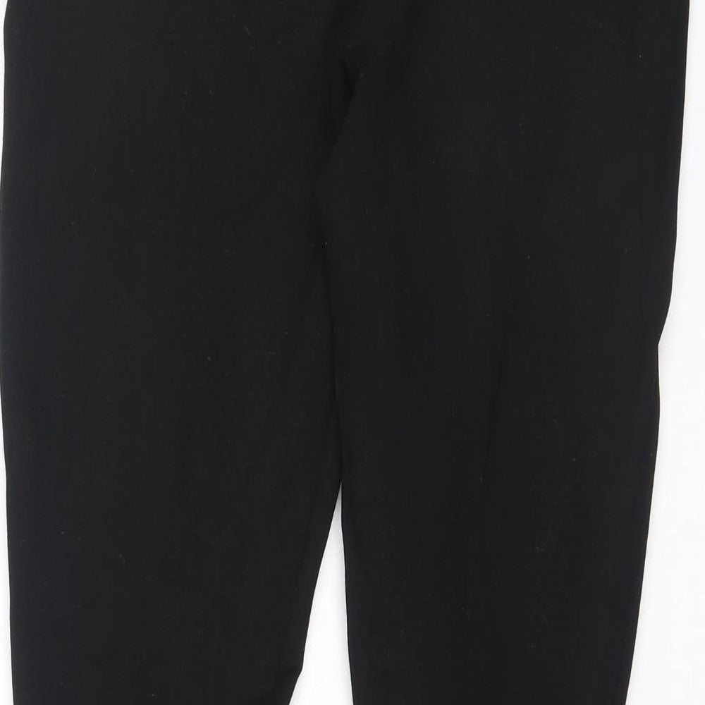 Zara Womens Black  Polyester Jegging Leggings Size L L26 in