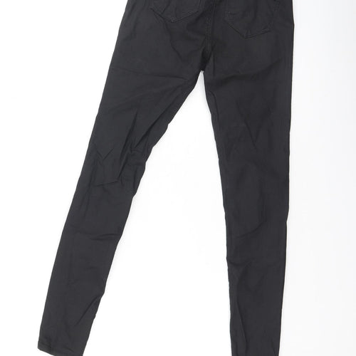 River Island  Womens Black  Cotton Jegging Leggings Size 10 L27 in