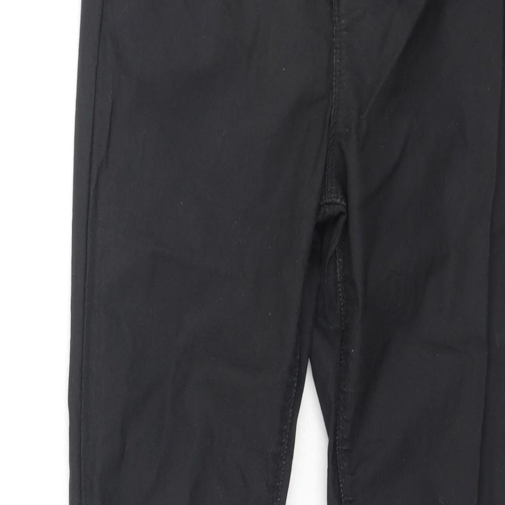 River Island  Womens Black  Cotton Jegging Leggings Size 10 L27 in