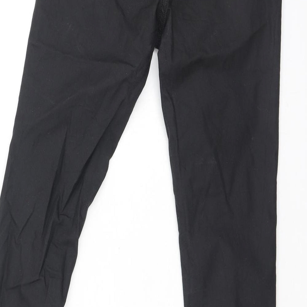 River Island  Womens Black  Cotton Jegging Leggings Size 10 L27 in