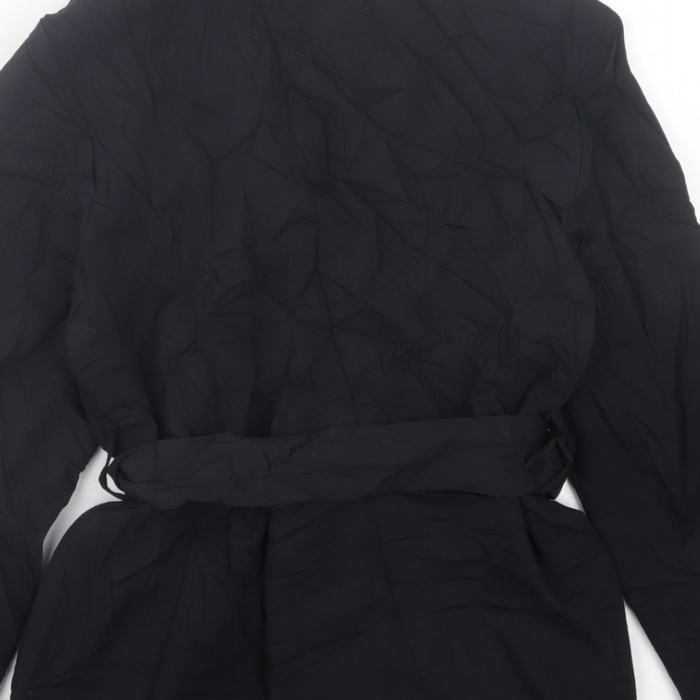 Classic Womens Black   Jacket  Size 10  Button