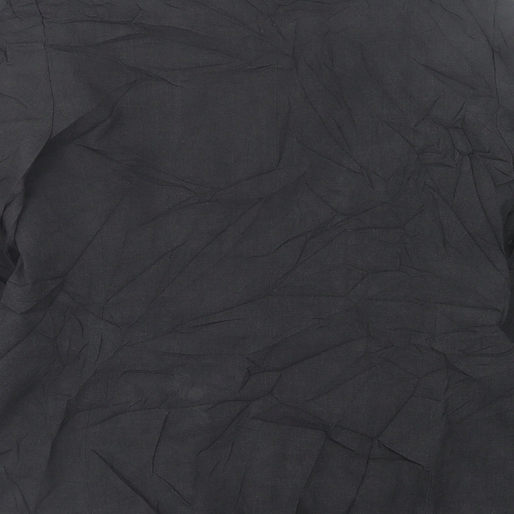 Marks and Spencer Womens Grey   Jacket Blazer Size 14  Button